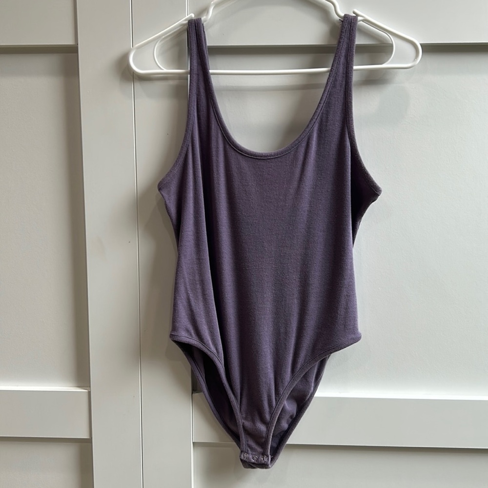 Free People Ribbed Body Suit